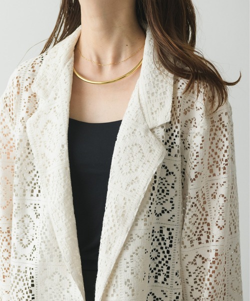 「NEUNA」 長袖ブラウス FREE ブラック レディース_画像7