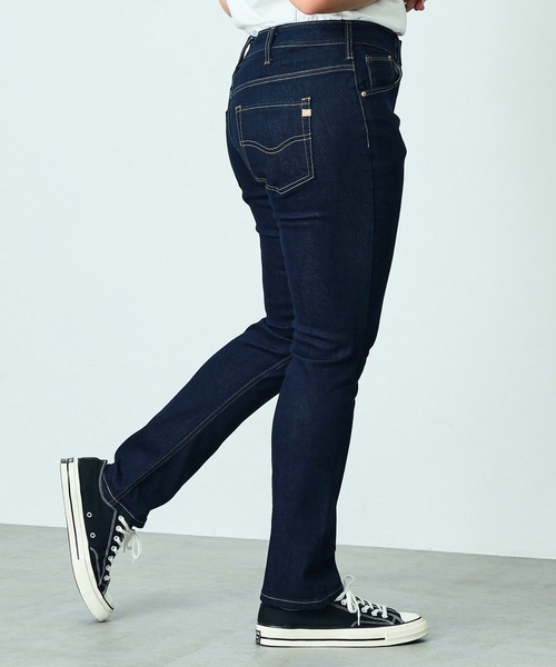 「C17」 デニムパンツ 34 ブラック レディース_画像5