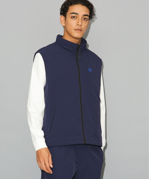 「NANO universe」 ベスト S ブラック メンズ_画像3