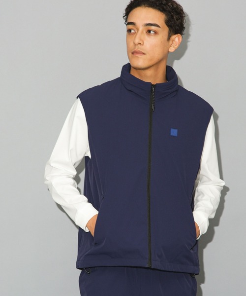 「NANO universe」 ベスト S ブラック メンズ_画像6