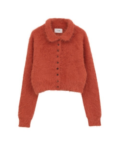 CLANE（クラネ） カーディガン ANGORA SHORT KNIT CARDIGAN レディース