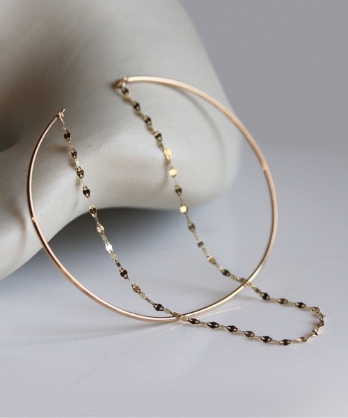 cui-cui（キュイキュイ） ブレスレット ゴールド エクレアチェーン