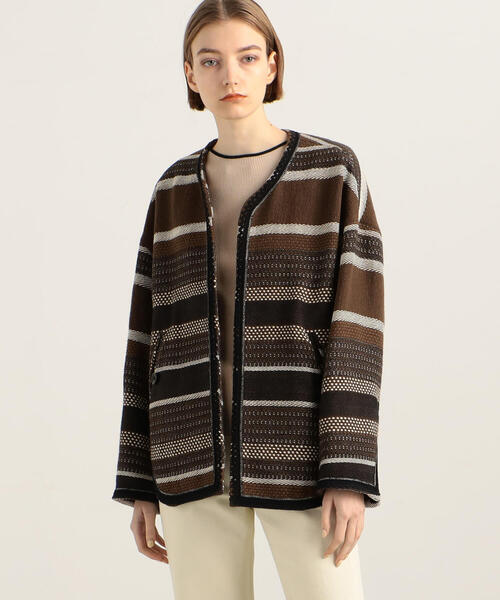 【美品】トゥモローランド コート ブラウン系 サイズ36 TOMORROWLAND（トゥモローランド） コート 36 ブラウン系その他2