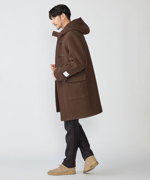 「SHIPS」 ダッフルコート SMALL ブラウン メンズ_画像6