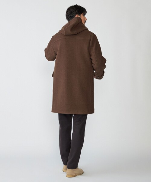 「SHIPS」 ダッフルコート SMALL ブラウン メンズ_画像7