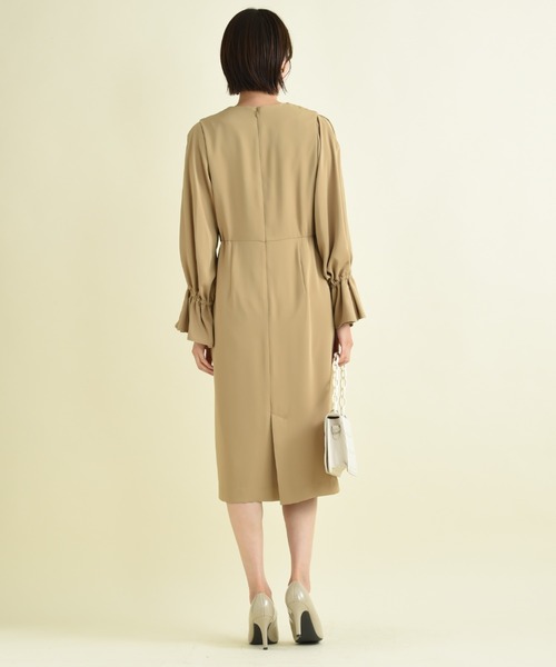 「INTERPLANET」 長袖ワンピース FREE ブラック レディース_画像5