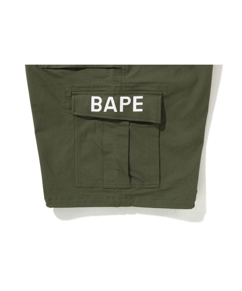 A BATHING APE（アベイシングエイプ） ショートパンツ MEDIUM オリーブ