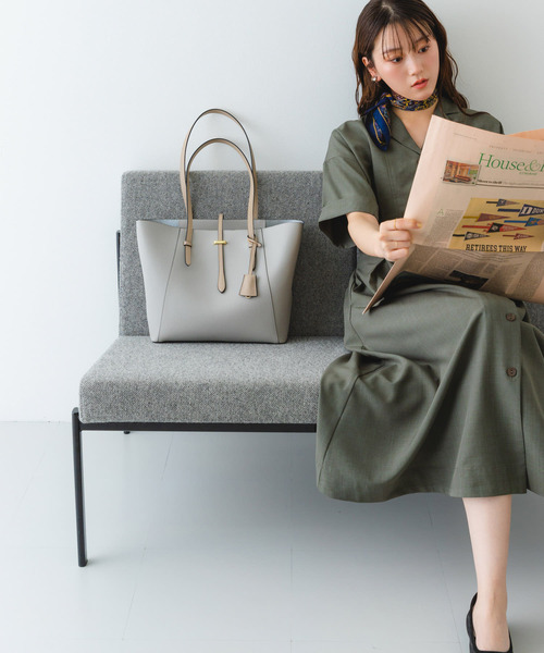 「RODE SKO」 トートバッグ ONE アイボリー レディース_画像9