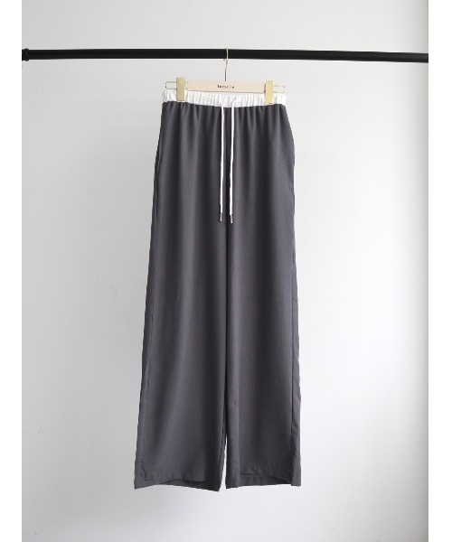 「JUMELLE」 スラックス FREE グレー レディース_画像2