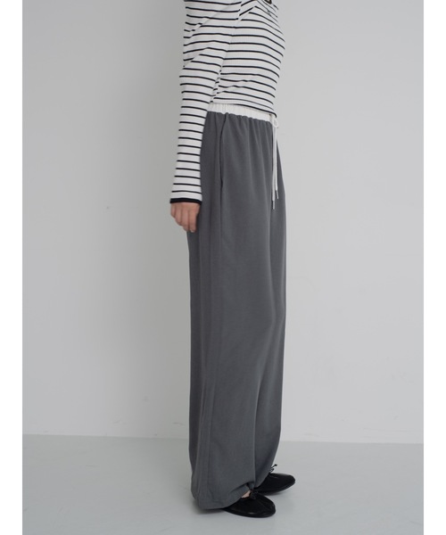 「JUMELLE」 スラックス FREE グレー レディース_画像7