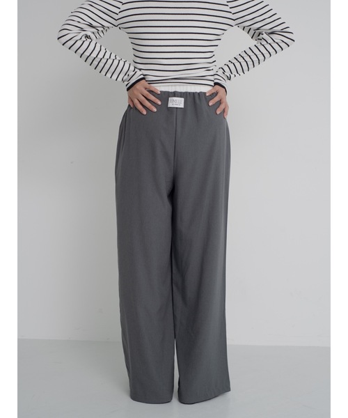 「JUMELLE」 スラックス FREE グレー レディース_画像8