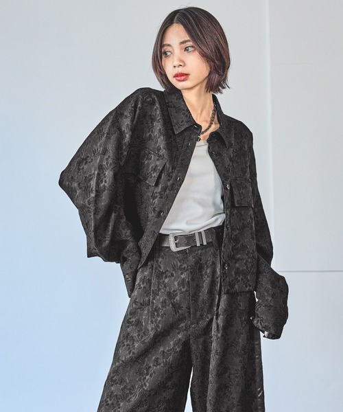 「PAGEBOY」 長袖シャツ FREE オフホワイト レディース_画像5