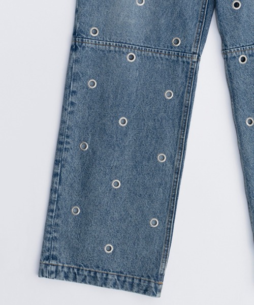 「PRANK PROJECT」 デニムパンツ 38 ブラック レディース_画像6