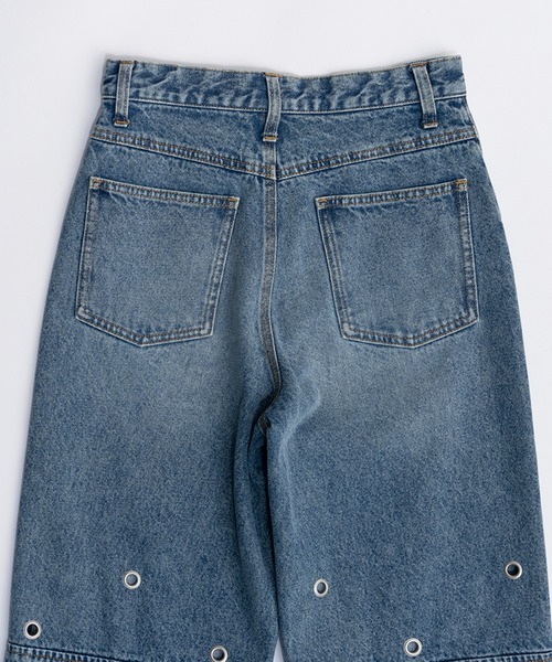 「PRANK PROJECT」 デニムパンツ 38 ブラック レディース_画像7