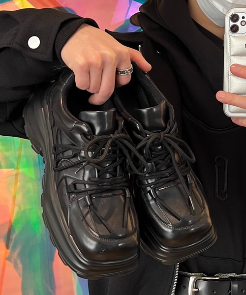 「WESTBOY」 ブーツ 43 ブラック メンズ_画像9