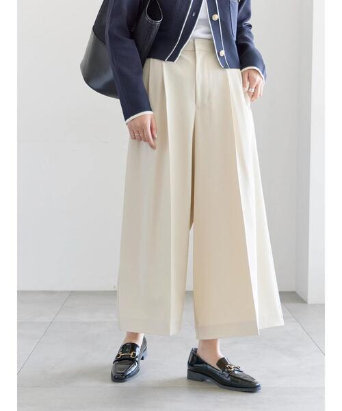 ガウチョパンツ 白 ホワイトのおすすめ人気商品一覧 通販 - Yahoo