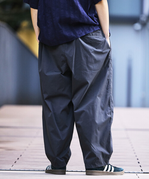 パンツ RY/LI SHEETING CLOTH GATHERED PANTS FREAK'S STORE（フリークスストア） チノパン 限定展開 Easy Care
