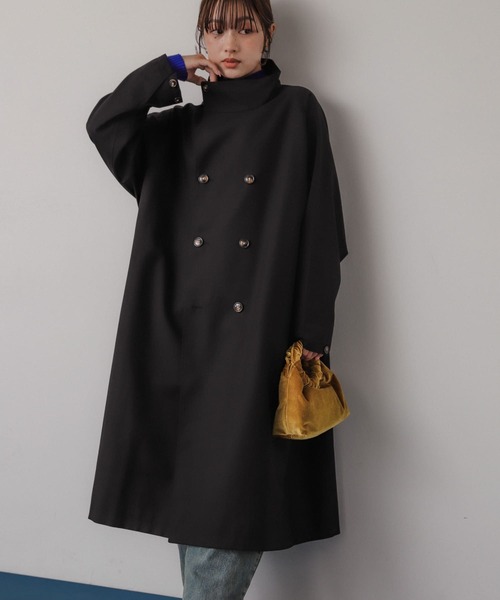 SENSE OF PLACE by URBAN RESEARCH トレンチコート ONE ブラック