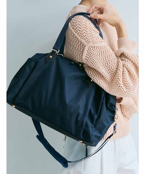 IEDIT（イディット） 2WAYバッグ ONE SIZE ネイビー レディース 