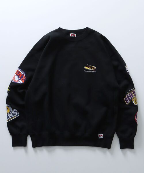 「BEN DAVIS」 スウェットカットソー X-LARGE オフホワイト メンズ_画像7