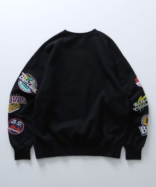 「BEN DAVIS」 スウェットカットソー X-LARGE オフホワイト メンズ_画像8