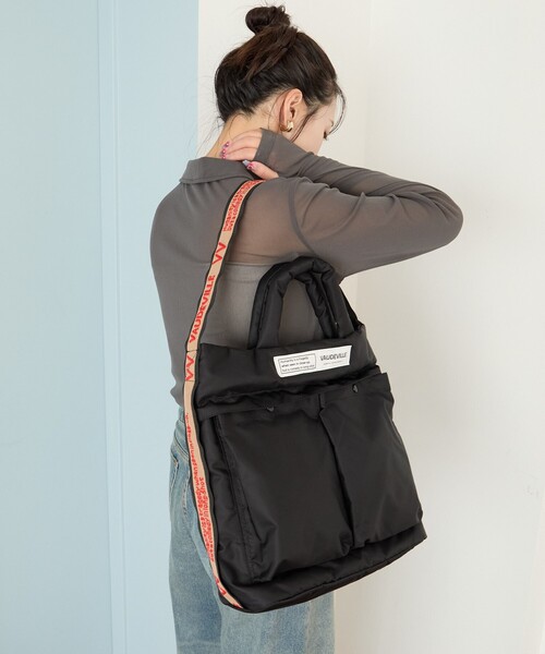 「FREAK'S STORE」 2WAYバッグ ONE SIZE ベージュ レディース_画像2