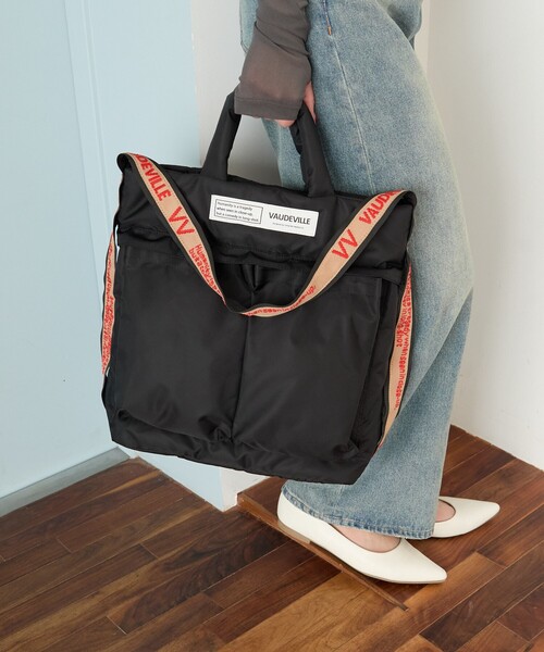 「FREAK'S STORE」 2WAYバッグ ONE SIZE ベージュ レディース_画像4