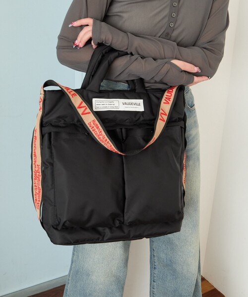 「FREAK'S STORE」 2WAYバッグ ONE SIZE ベージュ レディース_画像6