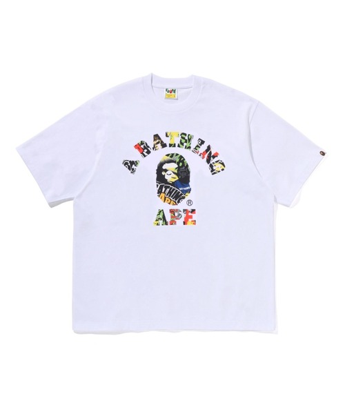 tシャツ MULTI LOGO COLLEGE RELAXED FIT TEE メンズ レディースの画像