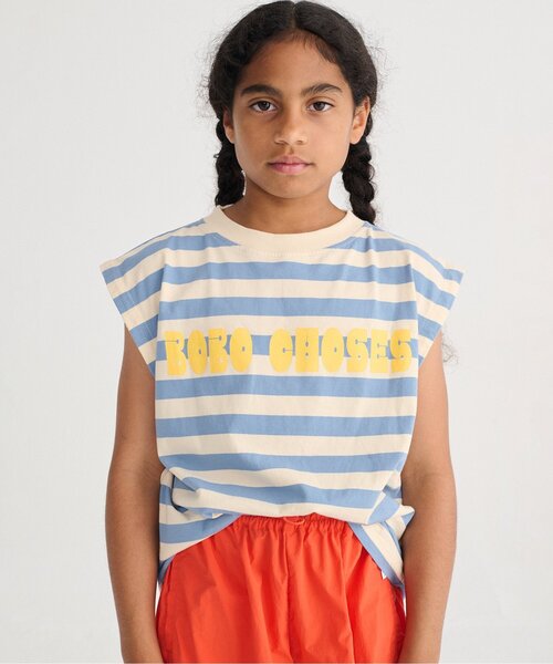 BOBO CHOSES（ボボショーズ） タンクトップ 肌着 Modern stripedタンク