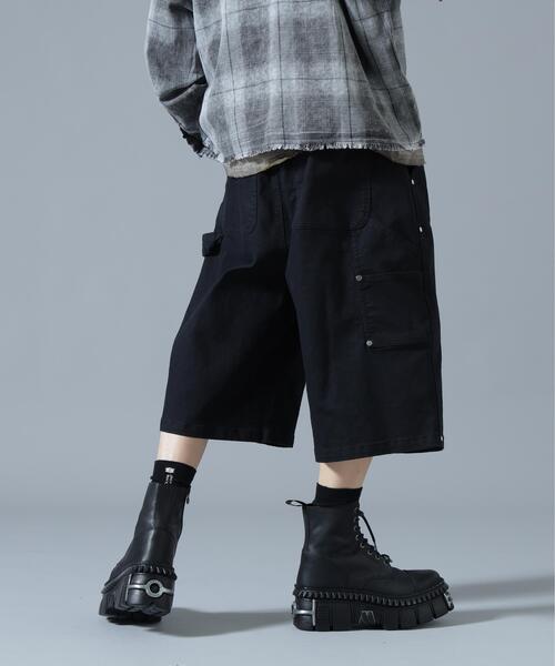 パンツ DankeSchon/ダンケシェーン/TCBLK W-KNEE SHORTS レディース メンズ_2