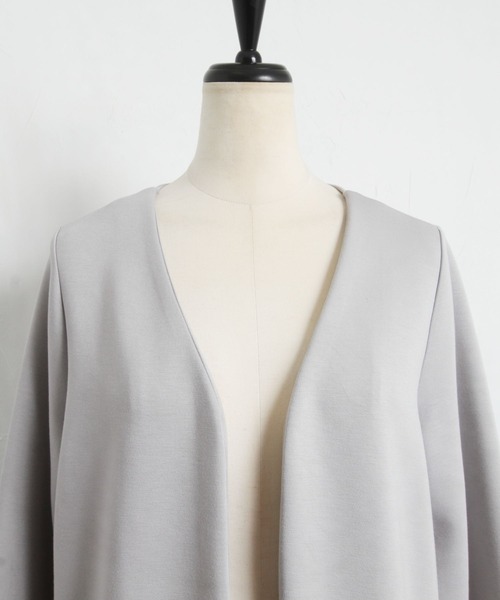 「tocco closet」 カーディガン M グレー系その他 レディース_画像6
