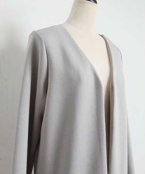 「tocco closet」 カーディガン M グレー系その他 レディース_画像7
