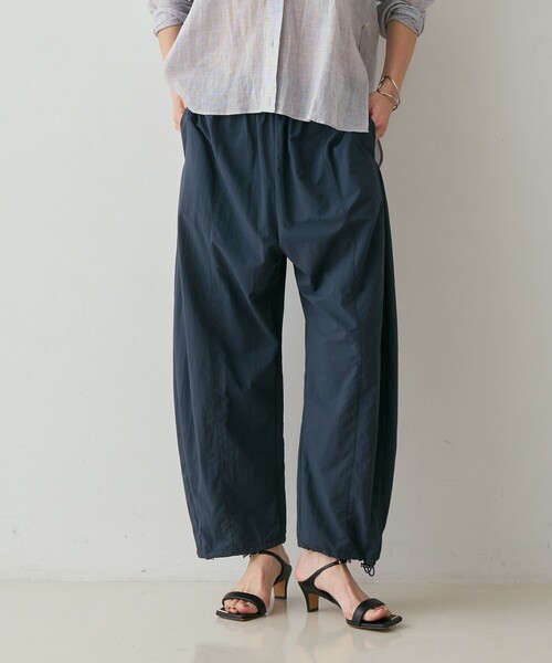 qualite（カリテ） uvカット ワイドパンツ パンツ レディース 