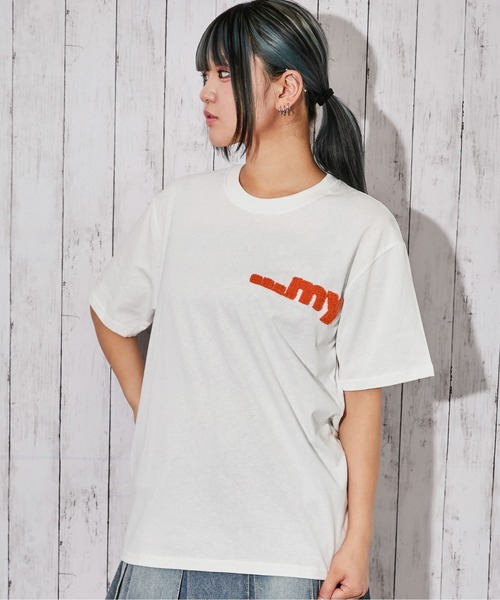 tシャツ 半袖 「アニマルキャラクター・サガラ刺繍ロゴ」Tシャツ