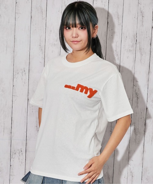 tシャツ 「アニマルキャラクター・サガラ刺繍ロゴ」Tシャツ