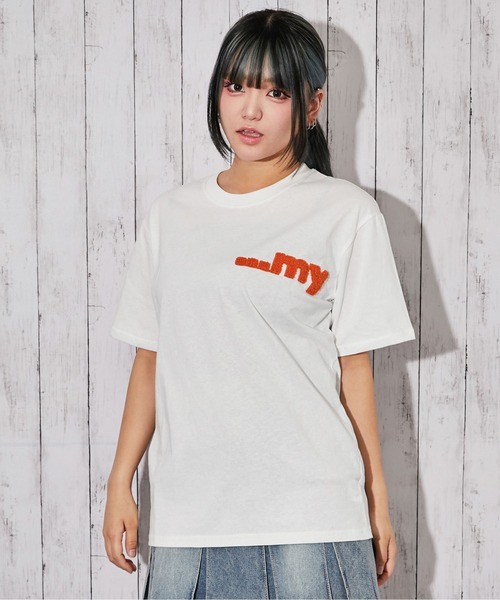 tシャツ 「アニマルキャラクター・サガラ刺繍ロゴ」Tシャツ