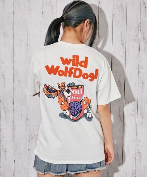tシャツ 「アニマルキャラクター・サガラ刺繍ロゴ」Tシャツ