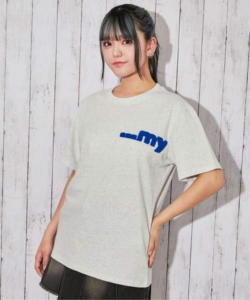tシャツ 半袖 「アニマルキャラクター・サガラ刺繍ロゴ」Tシャツ 