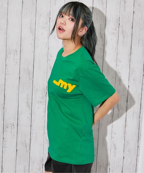 tシャツ 半袖 「アニマルキャラクター・サガラ刺繍ロゴ」Tシャツ
