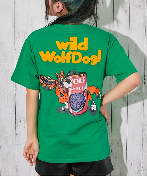 tシャツ 「アニマルキャラクター・サガラ刺繍ロゴ」Tシャツ
