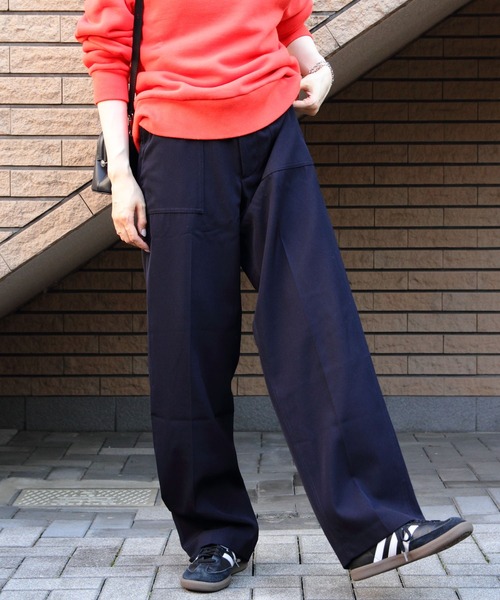 THE SHINZONE（ザ シンゾーン） パンツ 32 ネイビー レディース