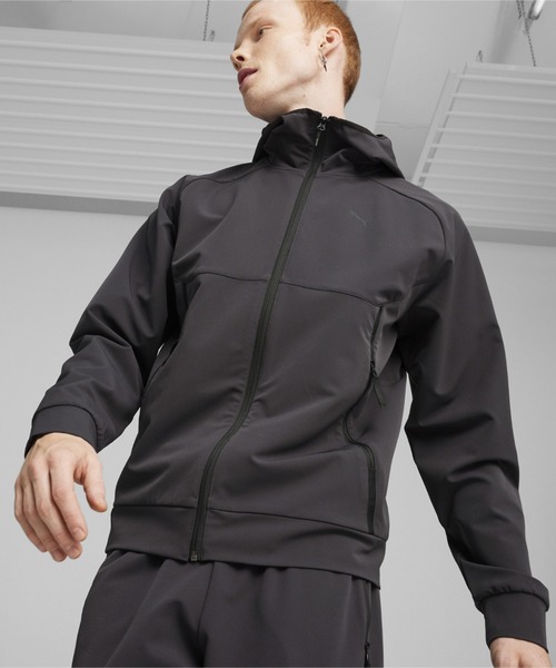 4点まとめ　PUMA ジップアップ パーカー ブラック メンズ2XL PUMA（プーマ） ジップアップパーカー LARGE ブラック メンズ