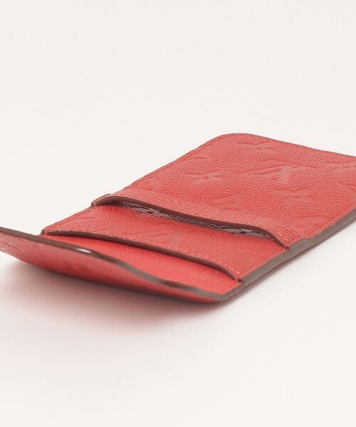 【正規品】Louis Vuitton レッド ケース LOUIS VUITTON（ルイ・ヴィトン） ケース - レッド レディース