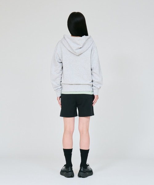 「Champion」 ジップアップパーカー MEDIUM ベージュ レディース_画像10