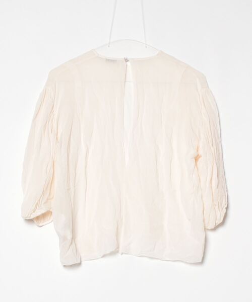 「Acne Studios」 7分袖ブラウス 36 ベージュ レディース_画像2