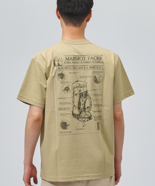 Marmot（マーモット） tシャツ Marmot Archive paks T-Shirts メンズ