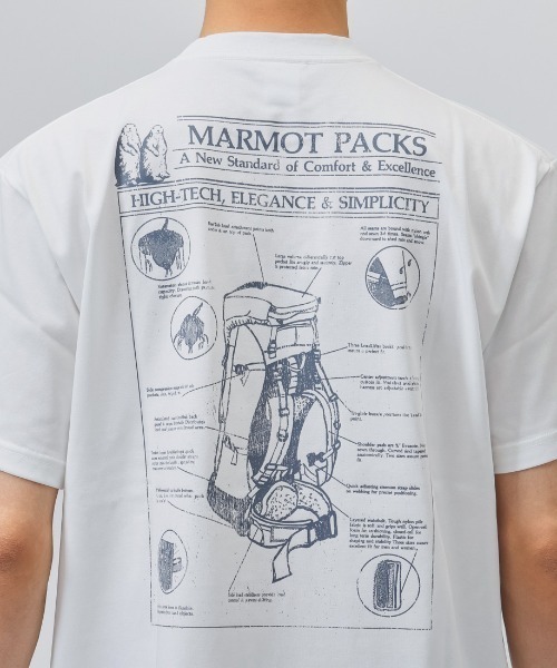 Marmot（マーモット） tシャツ Marmot Archive paks T-Shirts メンズ