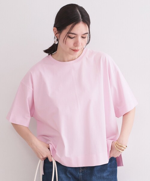 OPAQUE.CLIP（オペークドットクリップ） tシャツ 半袖 「接触冷感