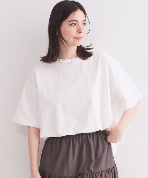 OPAQUE.CLIP（オペークドットクリップ） tシャツ 半袖 「接触冷感